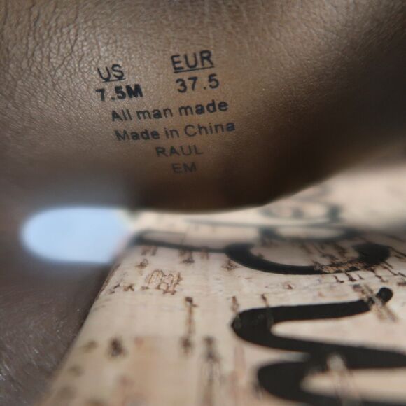 Sam Edelman Shoes Womens 7.5 Sandal Slides Platform Casual Snake Double Strap - Picture 13 of 14